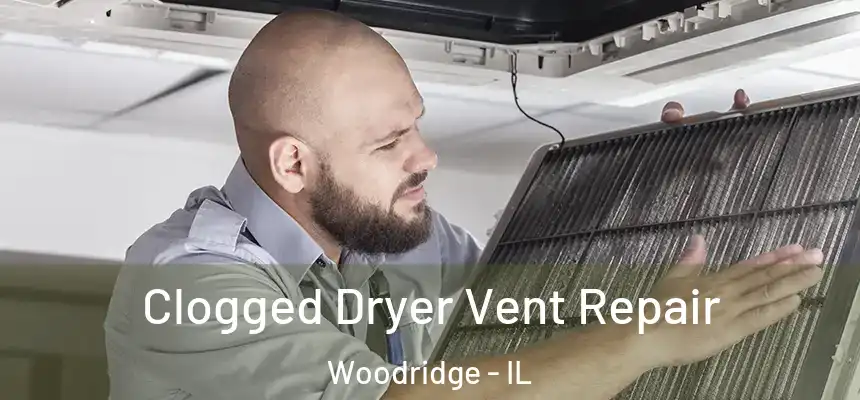  Clogged Dryer Vent Repair Woodridge - IL